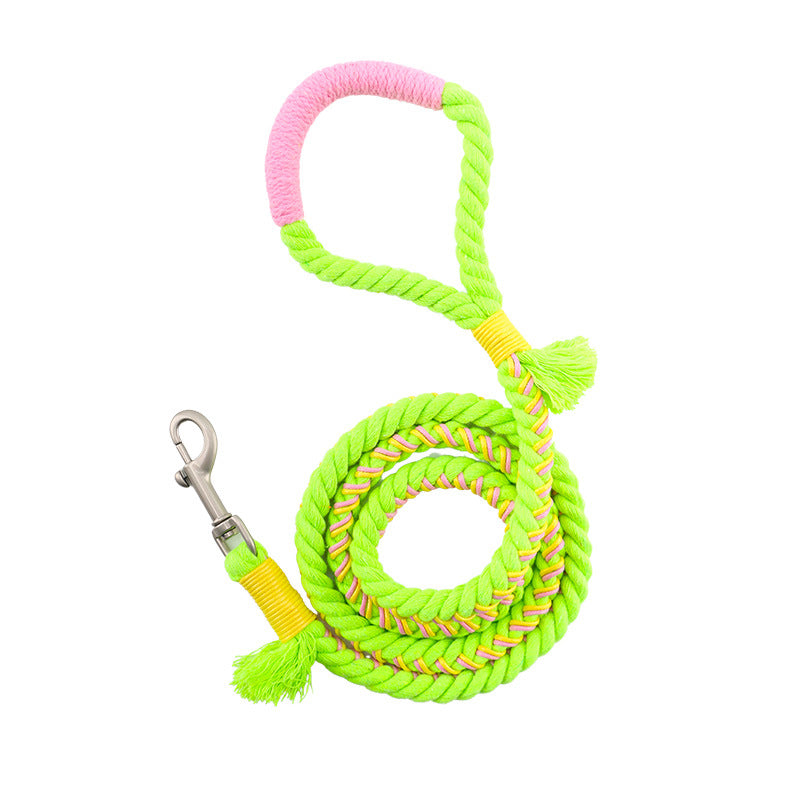 Handmade Cotton Dog Leash