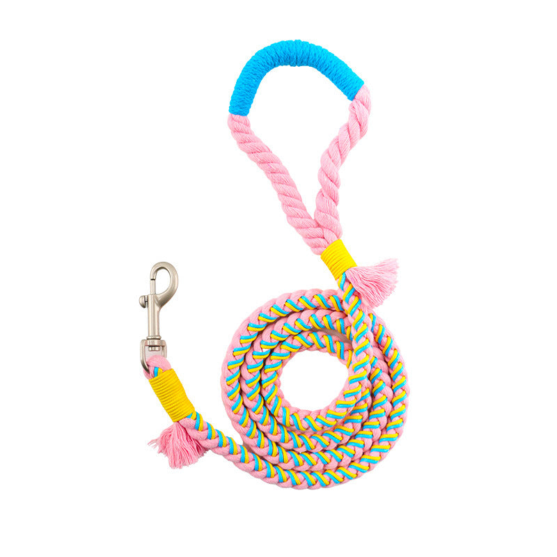 Handmade Cotton Dog Leash