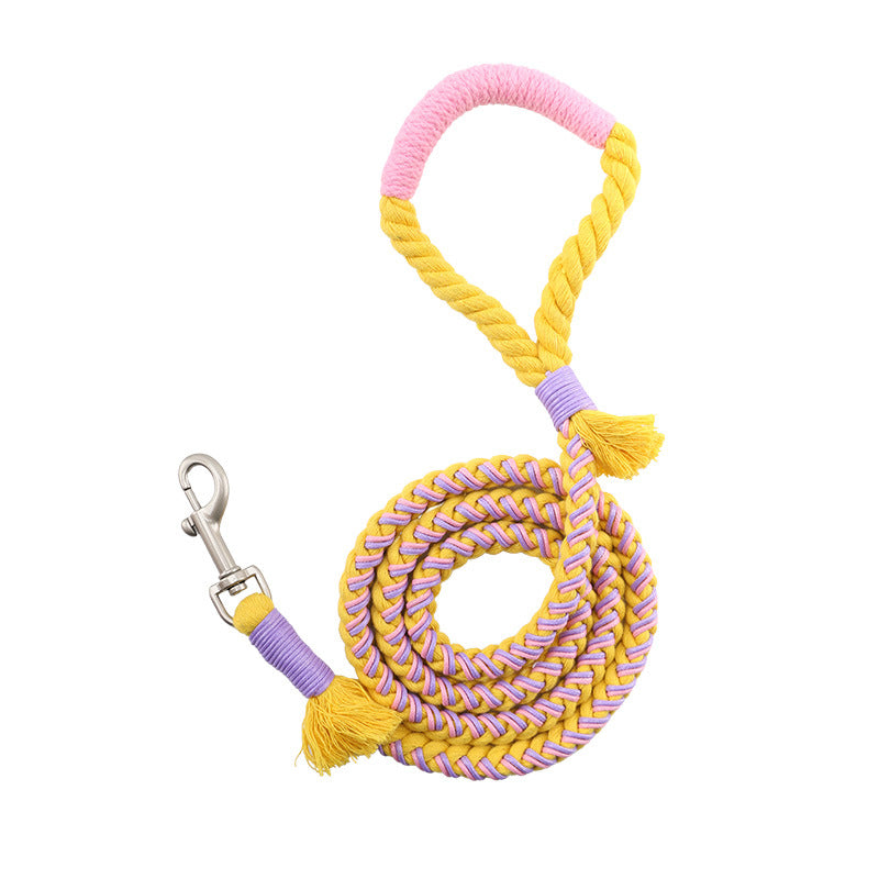 Handmade Cotton Dog Leash